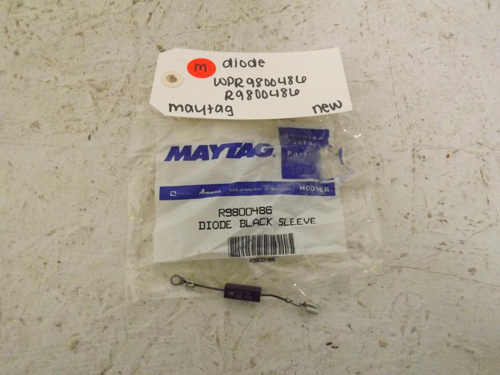 Maytag Microwave WPR9800486 R9800486 Diode New Maytag Microwave WPR9800486 R9800486 Diode New